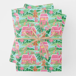 Preppy Christmas Wrapper Geschenkpapier Set