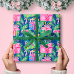 Preppy Christmas Wrapper Geschenkpapier Set<br><div class="desc">Unser ästhetisches Verpackungspapier ist perfekt für jeden Anlass, vom Geburtstag bis zum Urlaub und alles dazwischen. Es ist der beste Weg, jemandem zu zeigen, den man interessiert, mit einem wunderschön verpackten Geschenk, das sie lieben werden.</div>