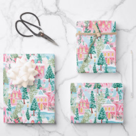 Preppy Christmas Wrapper Geschenkpapier Set