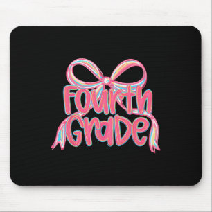 Preppy Ck Zur Schule 4. Klasse Rosa Coquette-Schle Mousepad