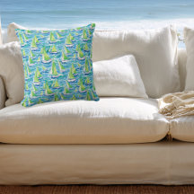 Preppy Coastal Sailboats