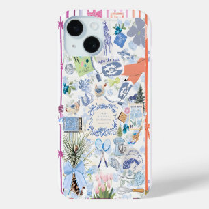 Preppy Collage, trendy Summer Collage Phone Case