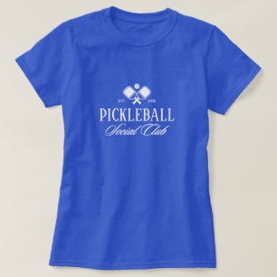 Preppy Custom Year Pickleball Sozialclub T-Shirt