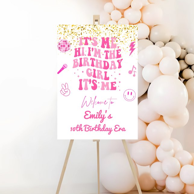 Preppy Dans mon Affiche de bienvenue de l'époque d (Créateur téléchargé)