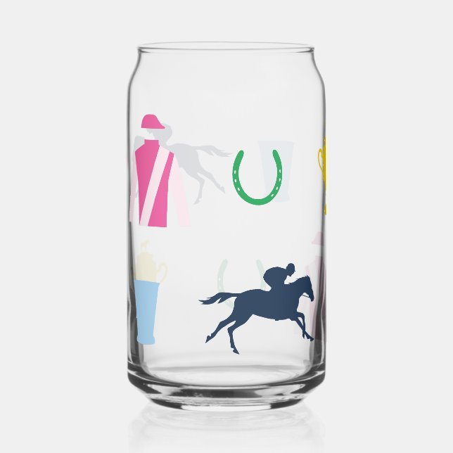 Preppy Derby Icons Dosenglas (Vorderseite)