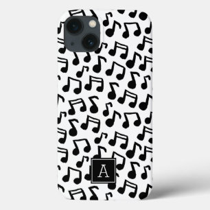 Preppy Doodle Musiknoten Monogramm Personalisiert title_seo2