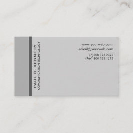 Preppy genug subtile neutrale Farbe Minimalistisch Visitenkarte