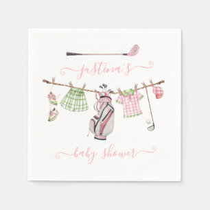 Preppy Girl Golf Baby Duschkabine Serviette