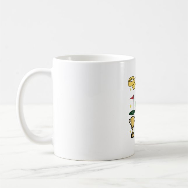 Preppy Golf Coquette Kaffeetasse (Links)