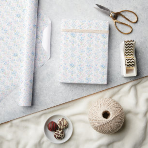 Preppy Grandmillennial Geschenkpapier