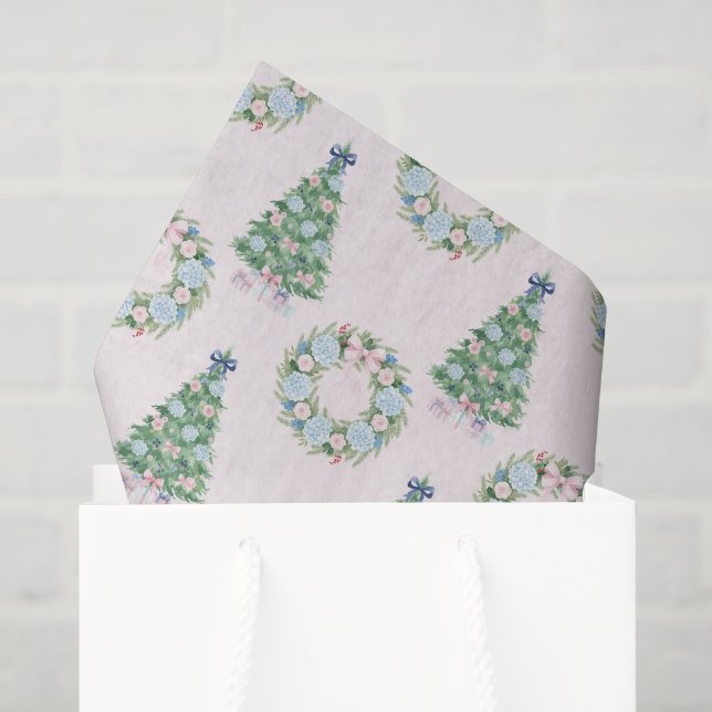 Preppy Grandmillennial Seidenpapier (Geschenktüte)