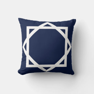 Preppy Graphic Border Kissen