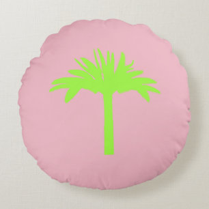 Preppy Green Palm Tree Coussin