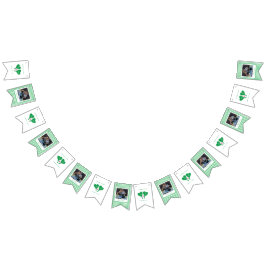 Preppy Green und Pink Wedding Pickleball Wimpelkette