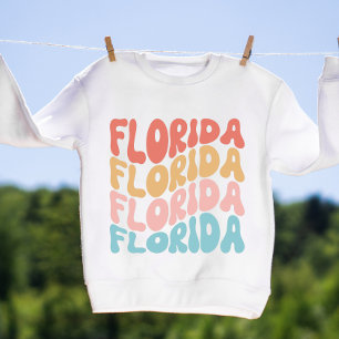 Preppy Groovy Retro Florida Typografie Trendy Sweatshirt