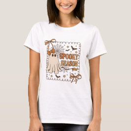 Preppy halloween png ・ Halloween 2025 ・ Gothic gir T-Shirt