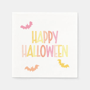 Preppy Happy Halloween Party Serviette