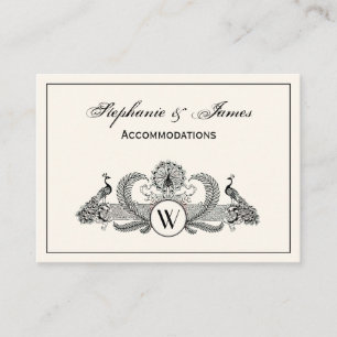 Preppy Heraldische Ananas Wappen Wappenschild Visitenkarte