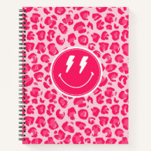 Preppy Leopard Print Lächeln
