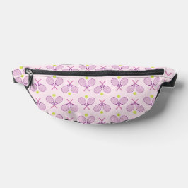 Preppy Lila Tennis Bauchtasche