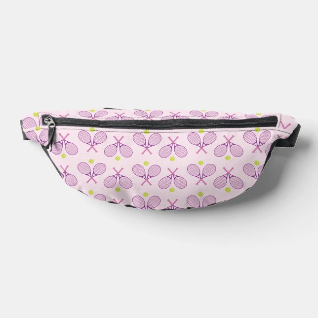 Preppy Lila Tennis Bauchtasche (Ablage )