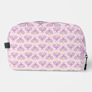Preppy Lila Tennis Waschbeutel