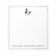 Preppy Mallard Duck Personalisiert