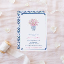 Preppy Navy and Pink Little Girl Baby Shooting Par
