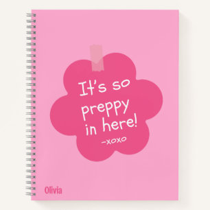 Preppy-Notebook Notizbuch