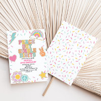 Preppy Patch Peace Out Single Digits 10. Geburtsta