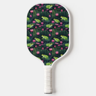 Preppy Pickleball Paddle Frosch in Pink & Green