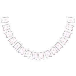 Preppy Pink Birthday Cake Erster Geburtstag Trelli Wimpelkette