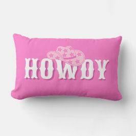 Preppy Pink Cowgirl Lendenkissen