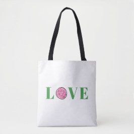 Preppy Pink Pickleball-Liebe Tasche