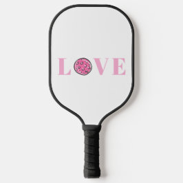 Preppy Pink Pickleball Pink Liebe Pickleball Schläger