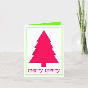 Preppy Pink und Green Personalisierten Weihnachtsb
