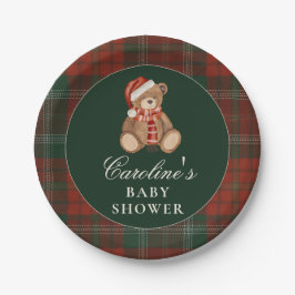 Preppy Polo Bear Baby Shower Paper Plates Pappteller