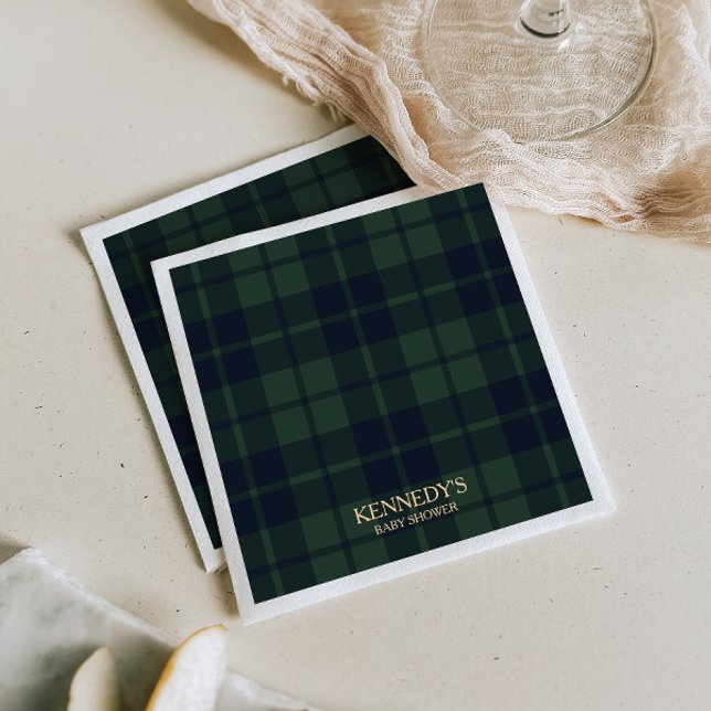Preppy-Polo-Tartan-Karodeckchen Serviette (Von Creator hochgeladen)