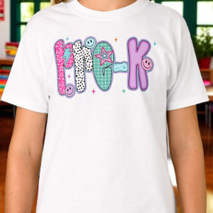 Preppy Pre-K Erster Schultag Coquette T-Shirt