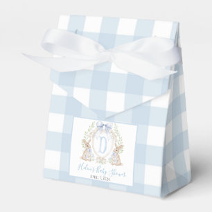 Preppy Southern Blue Boy Bunny Baby Dusche Geschenkschachtel