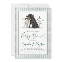 Preppy Southern Duck Hunter Baby Showdusche