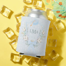 Preppy Southern Gingham Monogram Abschluss Dosenkühler