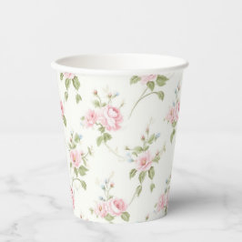 Preppy Southern Pink Bow Baby Dusche Pappbecher