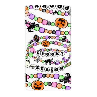 Preppy Spooky Season Halloween Freundschaftsbracel