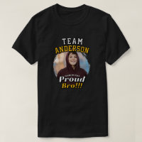 Preppy-Team [Nachname] Stolz Bruder-Absolventenfot