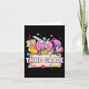 Preppy versorgt den dritten Grade glücklich letzte Karte