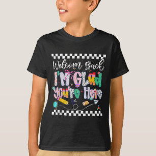 Preppy Welcome Back Im Glad Sie hier zurück zu Sch T-Shirt