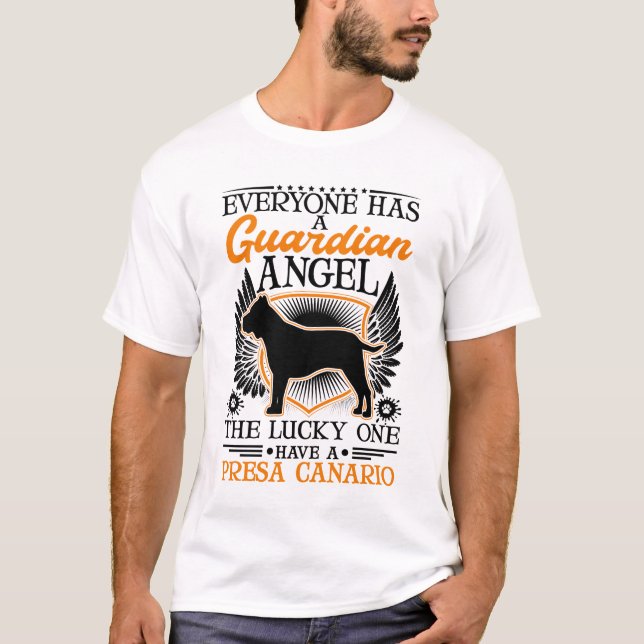 Presa Canario Guardian Angel Dogo T-Shirt (Vorderseite)
