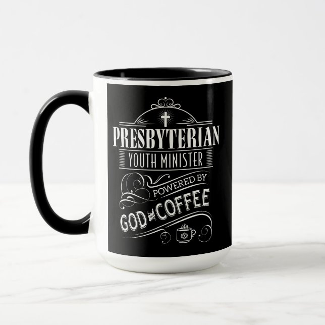Presbyterianischer Jugend-Minister angetrieben Tasse (Links)