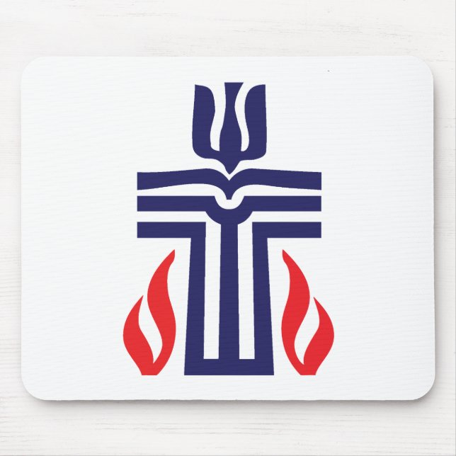 Presbyterianisches Symbol Mousepad (Vorne)